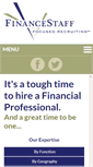 Mobile Screenshot of financestaff.com